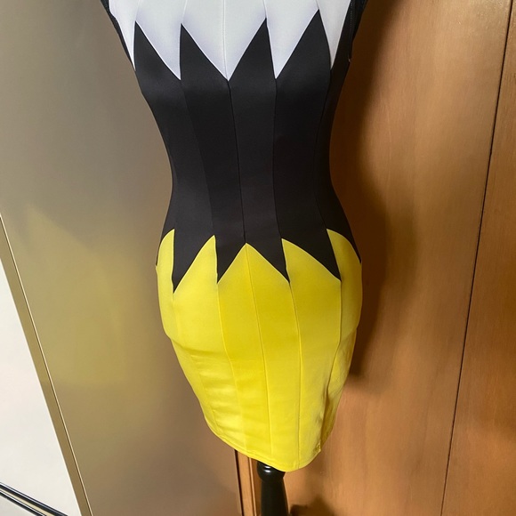 Patterned bodycon dress - Picture 2 of 6